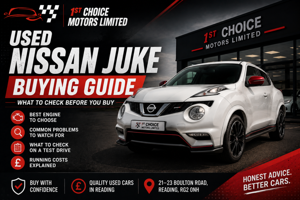 Used Nissan Juke for sale at 1st Choice Motors Reading