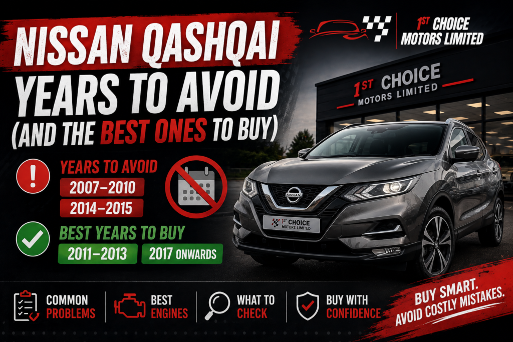 Used Nissan Qashqai for sale at 1st Choice Motors Reading